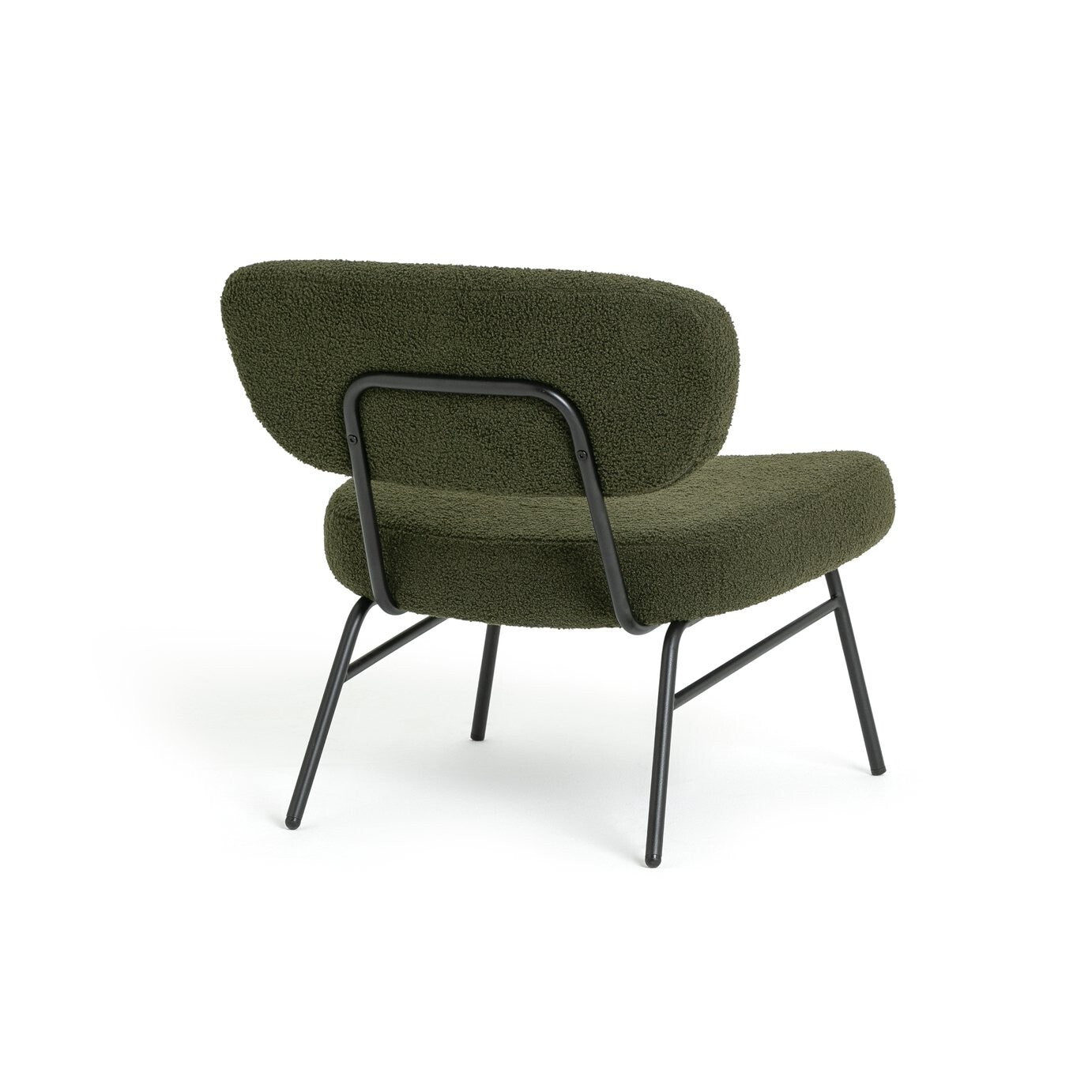 Habitat Cole Boucle Accent Chair - Khaki