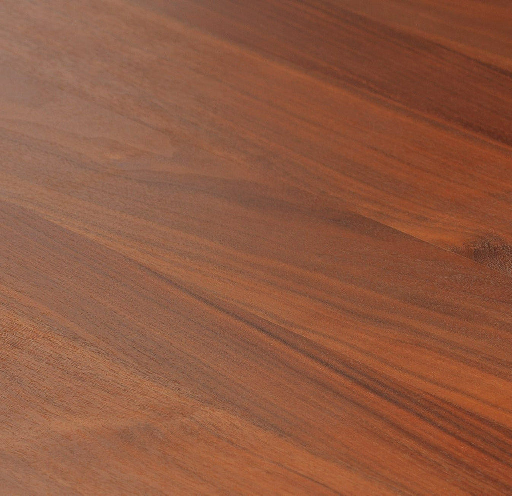 Skandi Walnut Veneer 6 Seater Dining Table | Wooden dining table