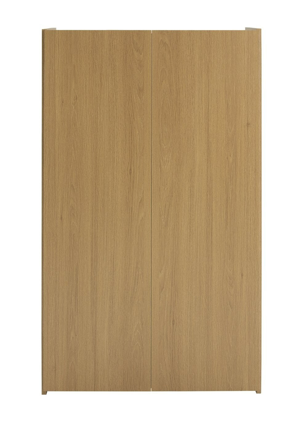 Seville 2 Door Shoe Storage Cabinet - Oak ( B Grade 54818- 54819 )