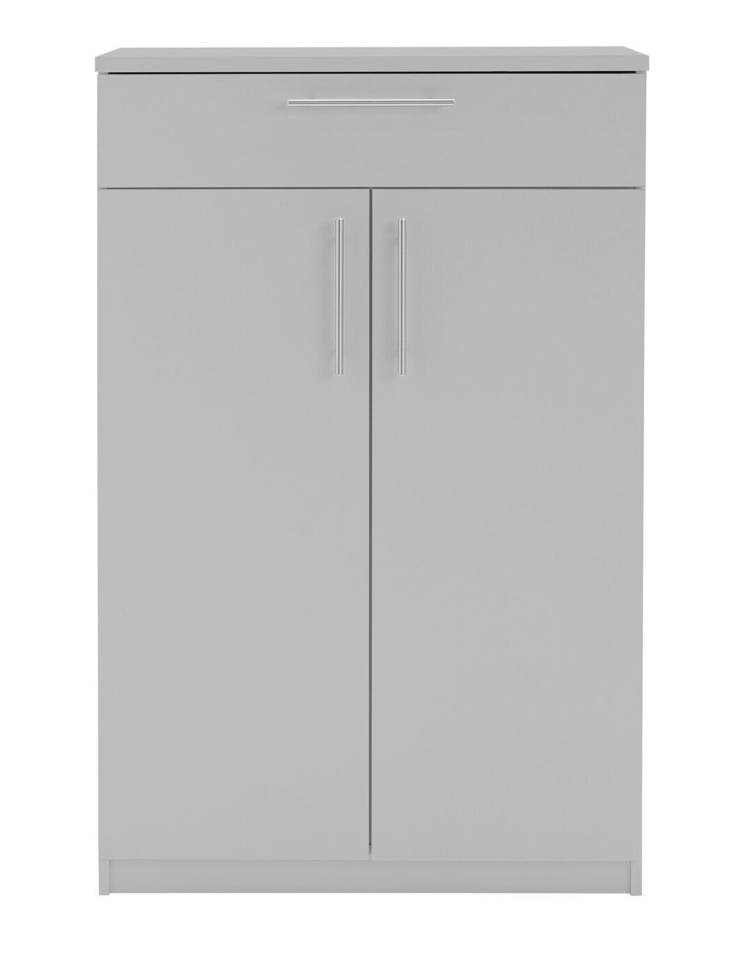 Brisbane 2 Door Shoe Storage Cabinet - Grey
