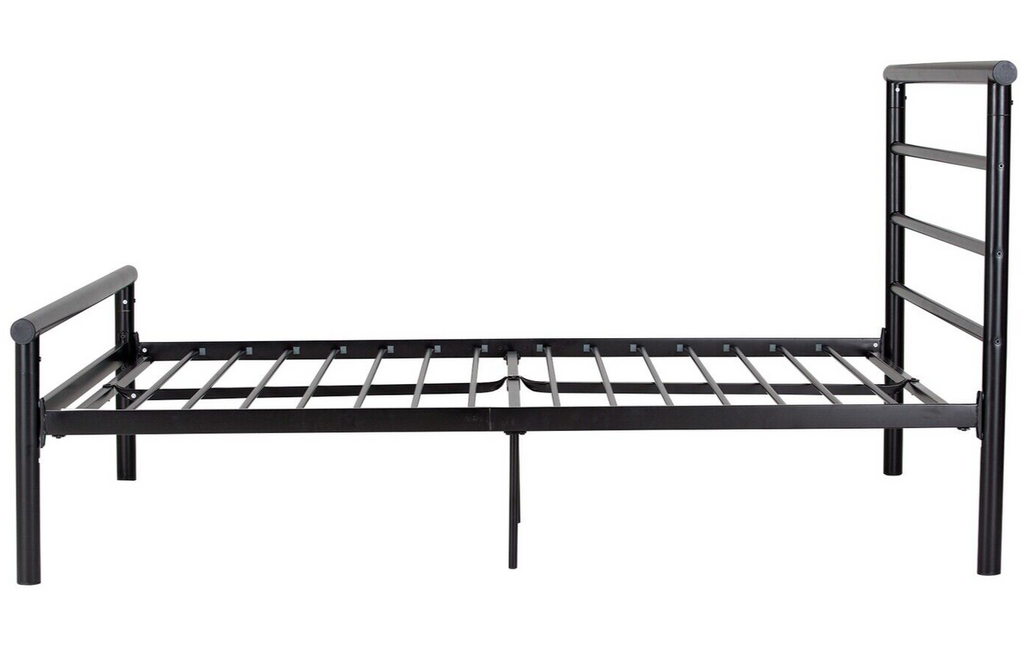 Home Avalon Small Double Metal Bed Frame Black | Sturdy Modern Bedroom Furniture