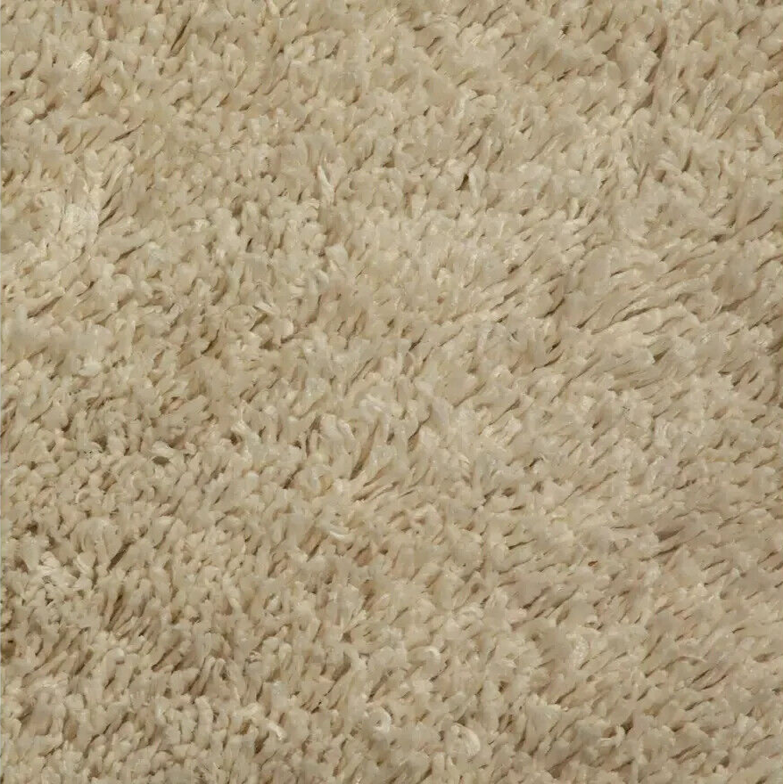 Habitat Recycled Cosy Plain Shaggy Rug - 160x230cm - Ivory
