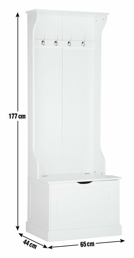 All In One Hallway Unit - White