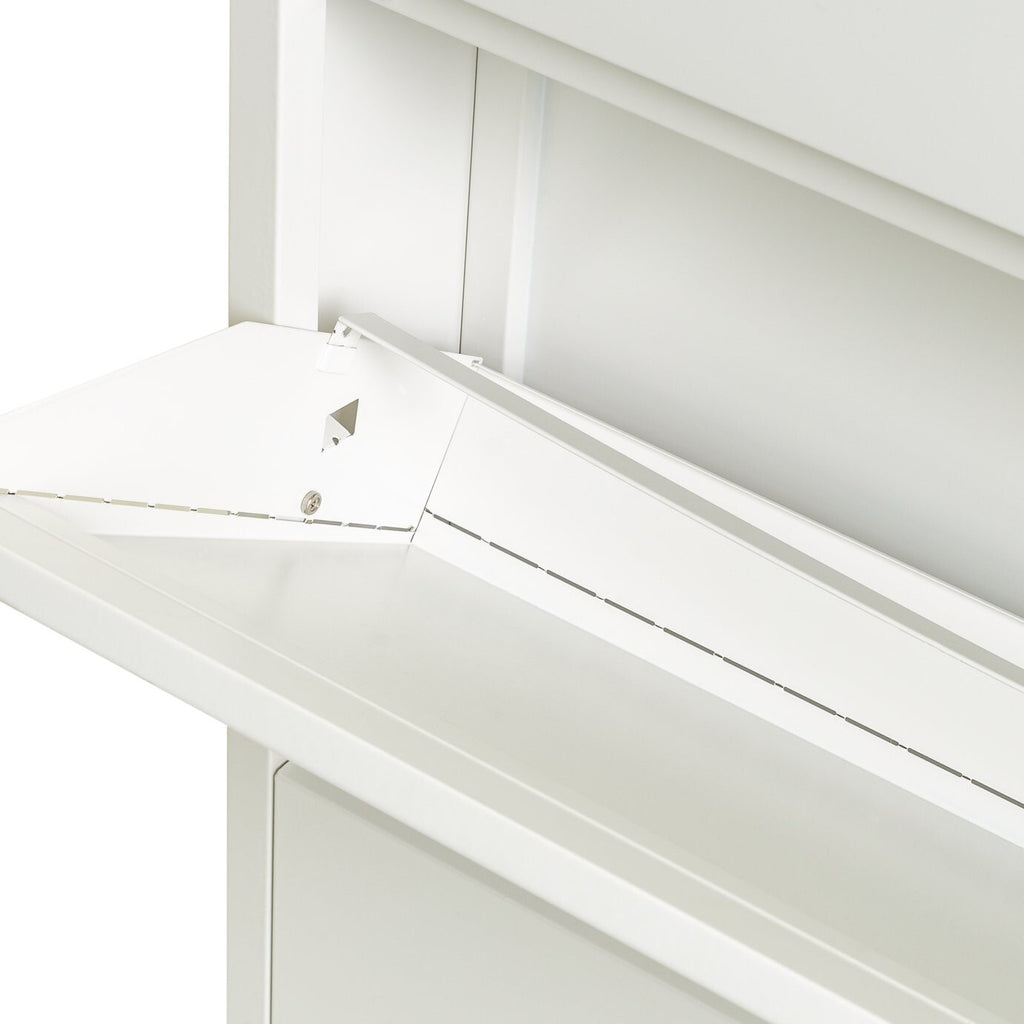 Habitat Daxton 5 Shelf Metal Shoe Storage - White