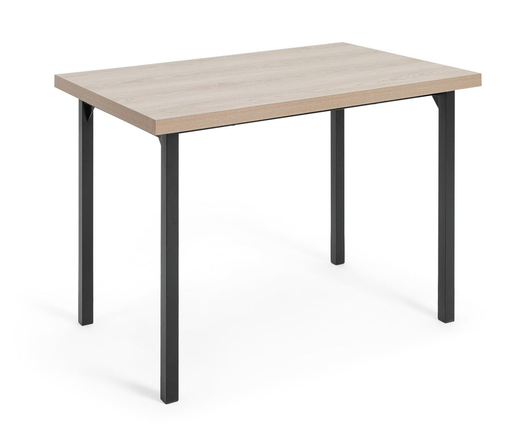 Habitat Zayn Wood Effect 4 Seater Dining Table - Natural | Kitchen (Table ONLY)