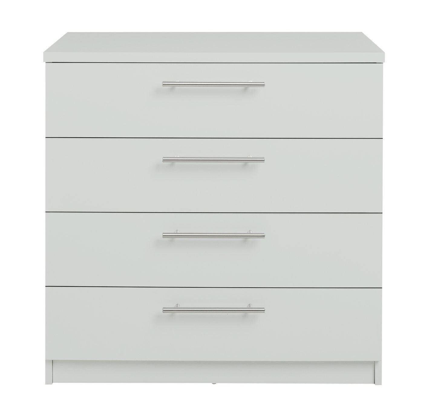 Brisbane 4 Drawer Chest – Grey ( B Grade )