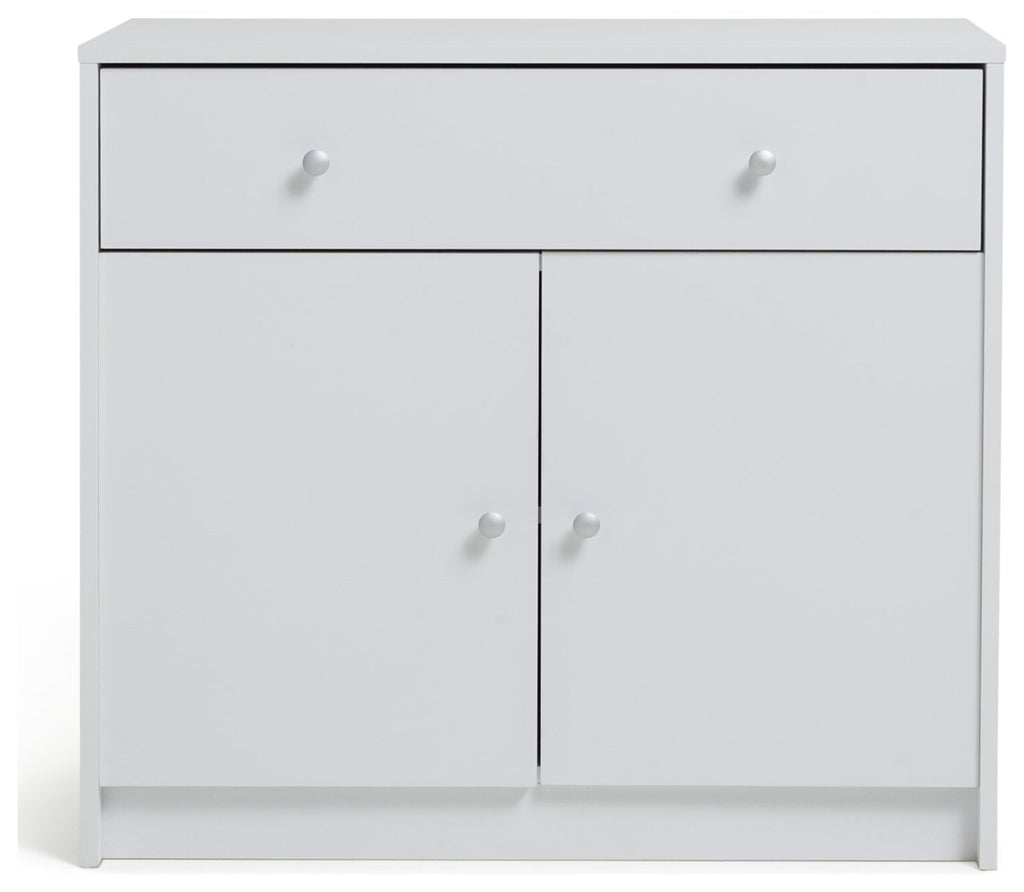 Maine 2 Door 1 Drawer Sideboard - White