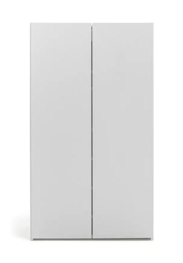 Seville Space Saving 4 Shelf Shoe Storage Cabinet - White