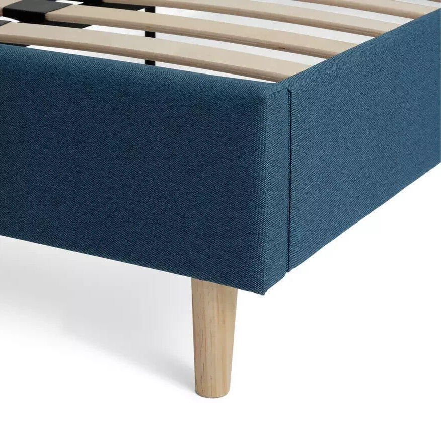 Habitat Olivia Single Bed Frame - Blue | Sturdy Modern Bed Kids Teens Bedroom