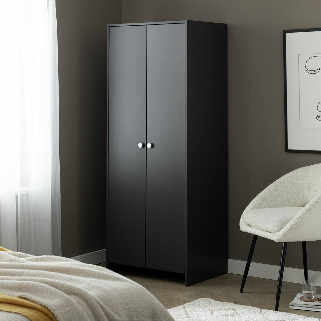 Seville 2 Door Wardrobe - Anthracite