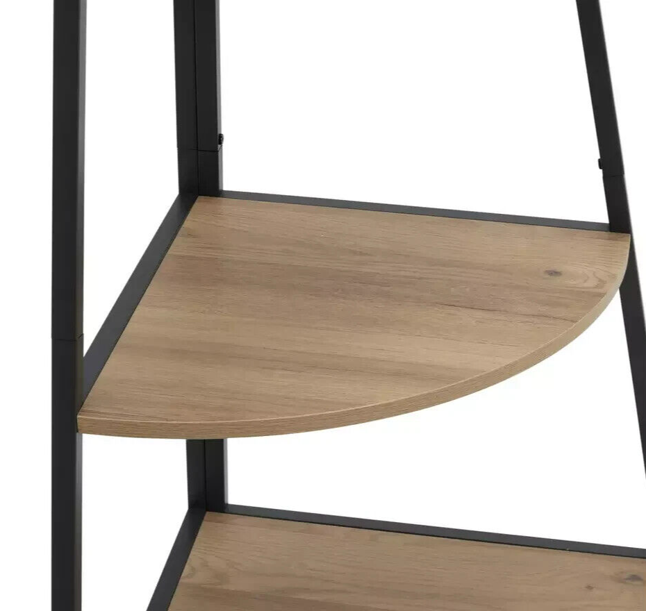 Habitat Loft Living Medium Corner Shelving Unit - Oak ( B Grade 56444 )