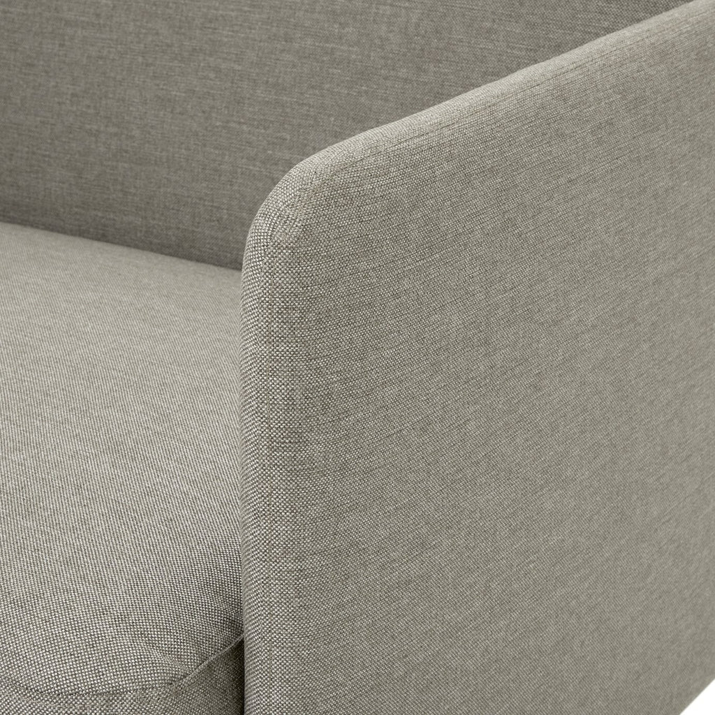Mina Fabric 2 Seater Sofa in a Box - Grey