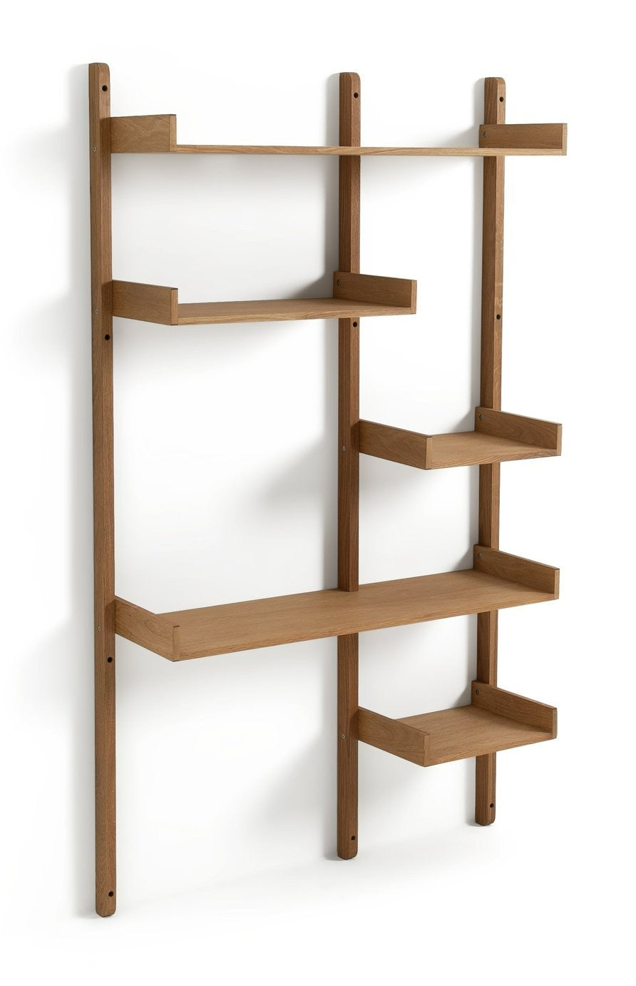 Jessie Modular Wall Shelf - Natural | Wall Storage Shelf