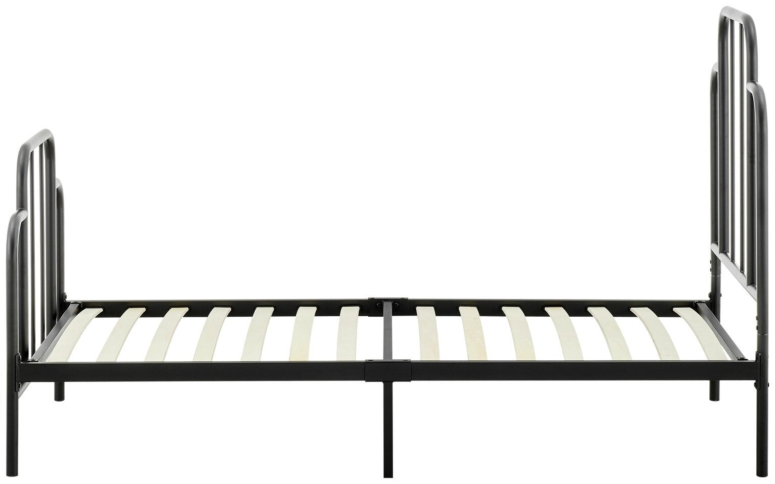 Habitat Jacques Single Metal Bed Frame Black | Sturdy Durable Bedframe Bedroom