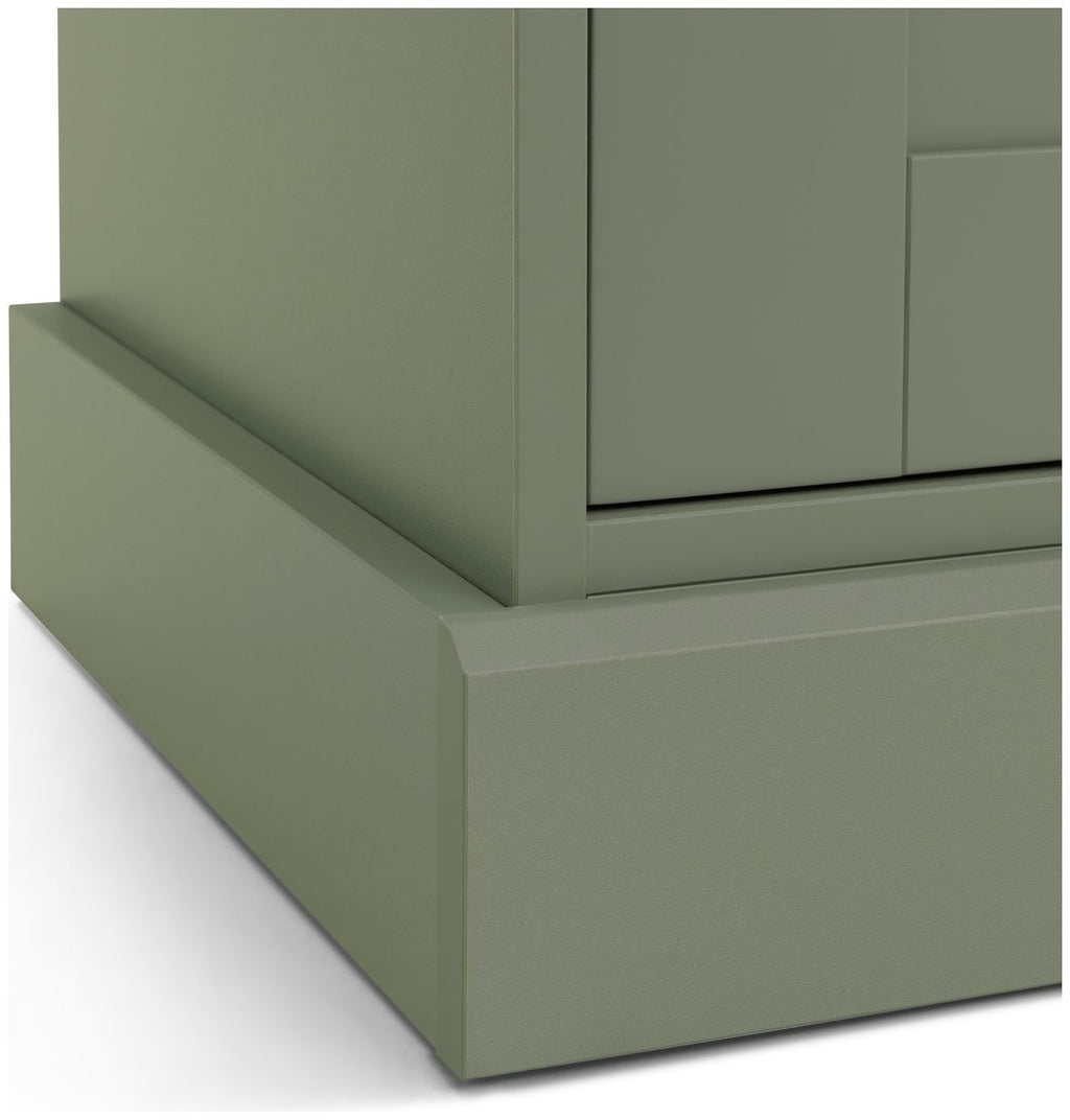 Home Winchester 2 Door TV Unit - Reed Green | modern TV unit