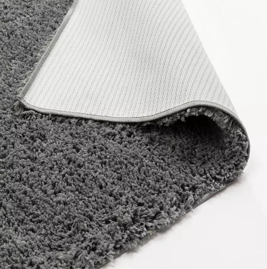 Habitat Recycled Cosy Plain Shaggy Rug - 160x230cm - Grey