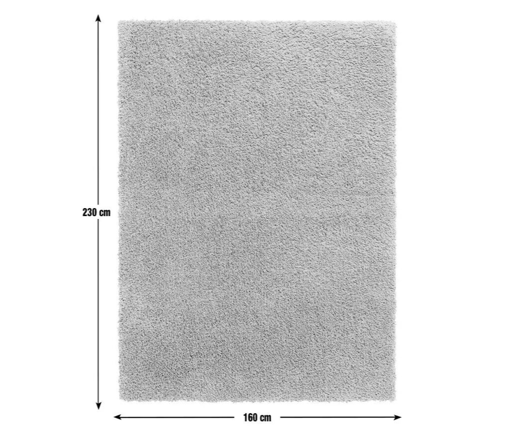Habitat Recycled Cosy Plain Shaggy Rug - 160x230cm - Berry