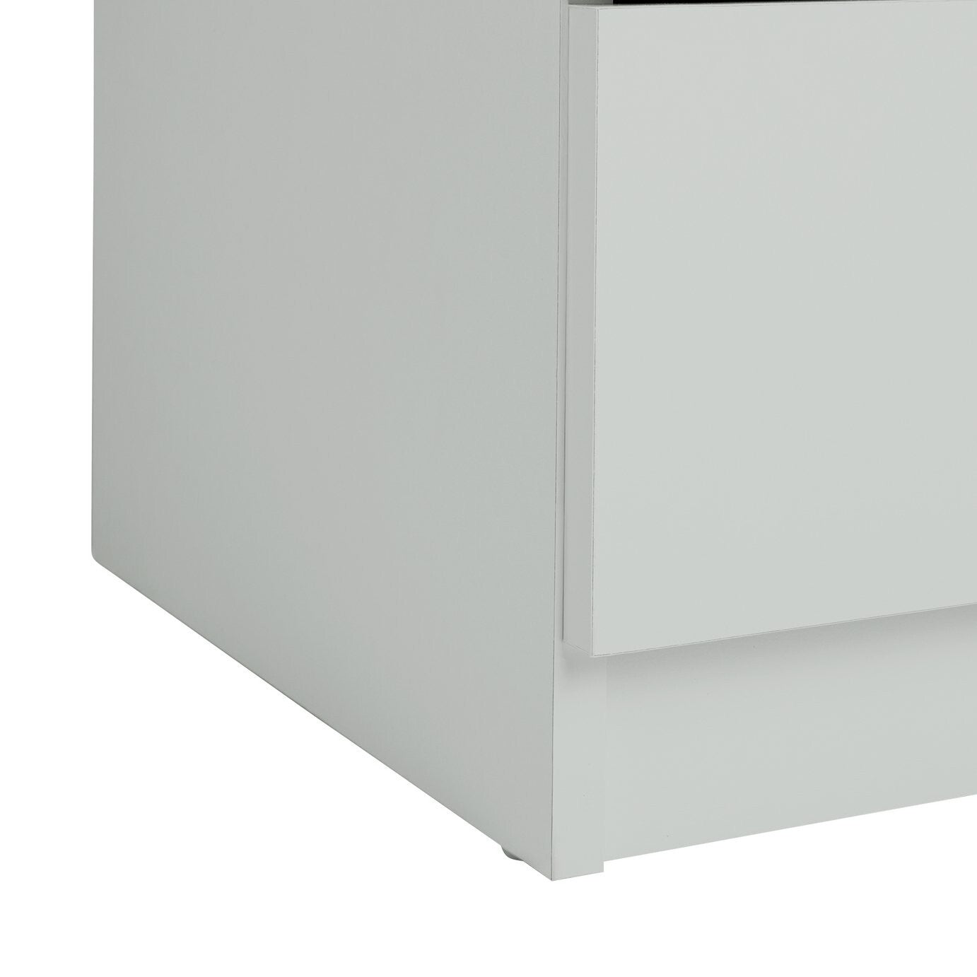 Brisbane 4 Drawer Chest – Grey ( B Grade )