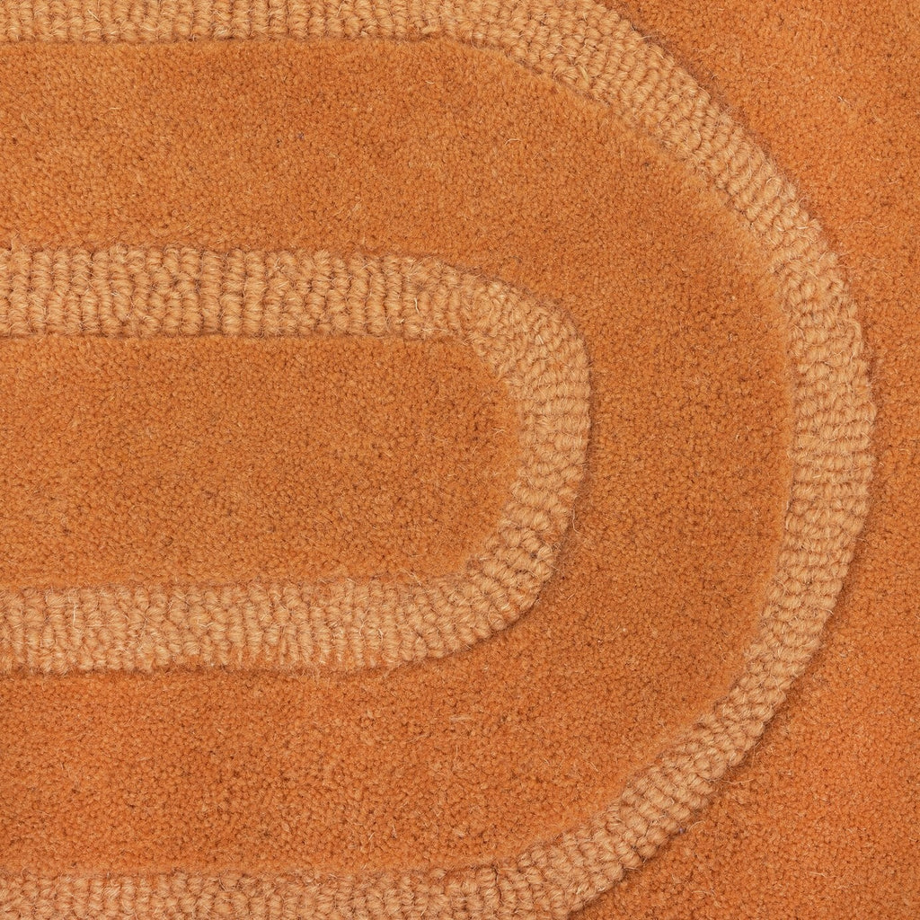 Habitat Mirage Carved Ginger Cut Pile Rug - 170x120cm