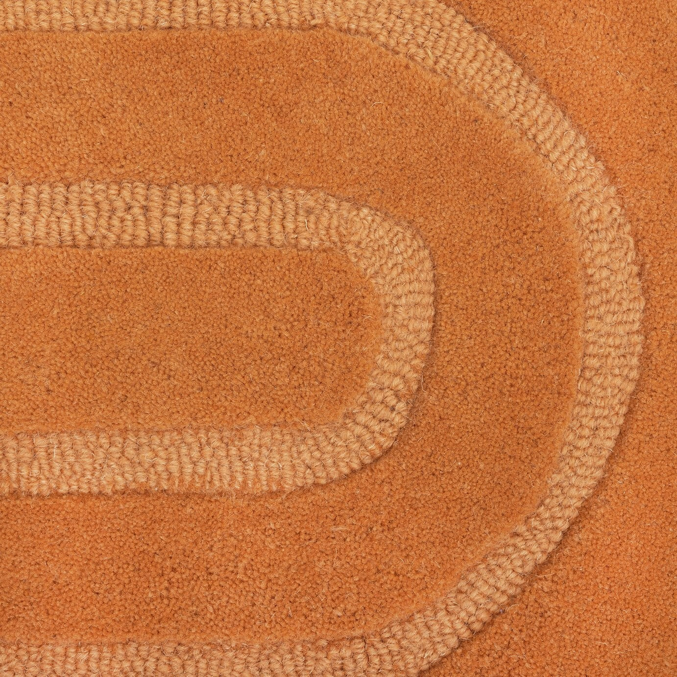 Habitat Mirage Carved Ginger Cut Pile Rug - 170x120cm