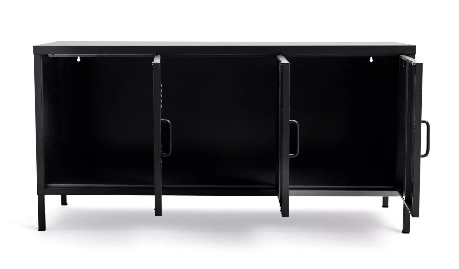 Habitat Stevie 3 Door Locker - Black